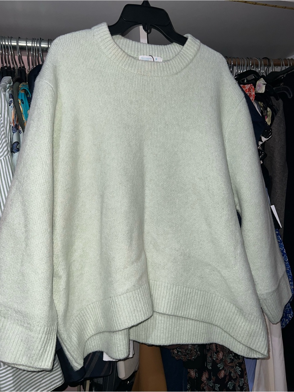Primark Women's Crewneck Sweater in Pale Mint
